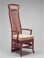 藏品(籐竹高背扶手椅)的圖片