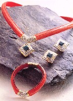 藏品(亂世佳人--項圈、手環、耳環)的圖片