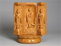 藏品(西方三聖光感念佛座)的圖片