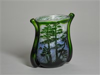 藏品(雕花脫蠟琉璃瓶)的圖片