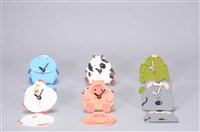 藏品(造型杯墊、時鐘（動物）)的圖片