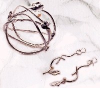 藏品(女人花--手環、耳環)的圖片