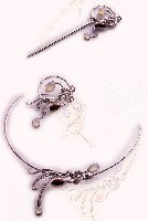 藏品(七夕--項圈、胸針、髮釵)的圖片