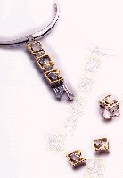 藏品(晨星--項圈、戒指、耳環)的圖片