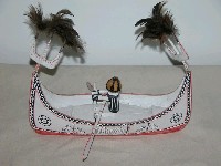 藏品(達悟族刳板船)的圖片