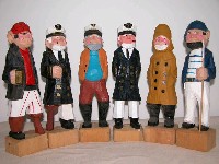 藏品(木雕人偶)的圖片