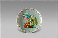 藏品(人形皿/女孩與兔)的圖片