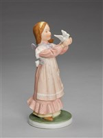 藏品(雀斑女孩系列/鴿持)的圖片