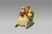 藏品(聖誕老人系列/全家福雪橇(音))的圖片