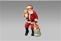 藏品(聖誕老人系列/父親抱洋娃娃)的圖片