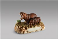 藏品(動物親子系列/河馬(酒瓶))的圖片