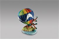 藏品(熱氣球/樹(白色帶子))的圖片