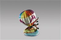 藏品(熱氣球/樹(紫色帶子))的圖片