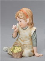 藏品(小孩系列/女孩與蝶)的圖片