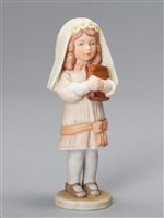 藏品(小孩系列/女孩抱聖經)的圖片