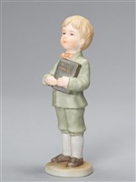 藏品(小孩系列/男孩抱聖經)的圖片