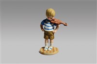 藏品(小提琴系列/男戴眼鏡雙手插腰)的圖片