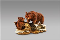 藏品(動物親子/熊)的圖片