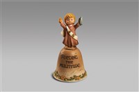 藏品(宗教鈴/雙手持麵包與魚)的圖片