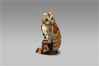 藏品(貓頭鷹系列/鴞(木株))的圖片