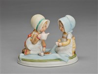 藏品(雀斑人形/二女喝茶)的圖片