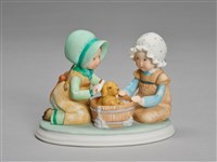 藏品(雀斑人形/二女犬洗澡)的圖片