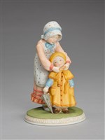 藏品(雀斑人形/母女穿雨衣)的圖片