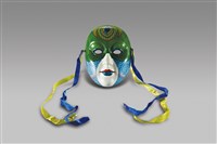 藏品(鳥羽圖紋面具)的圖片