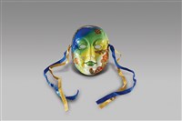 藏品(花草圖紋面具)的圖片