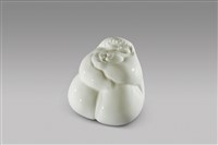 藏品(抽象人形系列/女人抱腳)的圖片