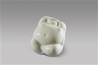 藏品(抽象人形系列/小胖女人抱頭後仰)的圖片