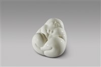 藏品(抽象人形系列/小胖女人抱胸)的圖片