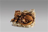 藏品(酒瓶系列：獅親子(大))的圖片