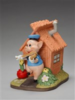 藏品(小紅豬拉小提琴/三隻小豬（音樂盒）)的圖片