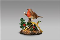 藏品(麻雀系列/麻雀聖誕葉(中))的圖片