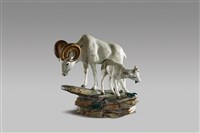 藏品(酒瓶系列：山羊親子)的圖片