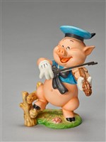藏品(小紅豬拉小提琴/三隻小豬)的圖片