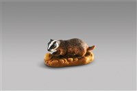藏品(森林小動物/獾)的圖片