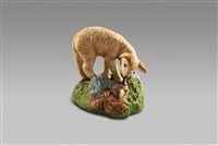 藏品(綿羊與鳥)的圖片