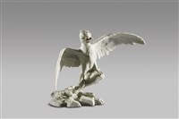 藏品(張翅白鷹)的圖片