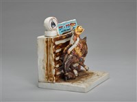 藏品(酒瓶系列：牛仔馴馬/馬鞍付)的圖片