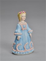 藏品(古董洋娃娃/天藍服(小))的圖片