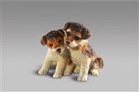 藏品(雙犬系列/花色雙犬)的圖片