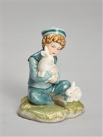 藏品(男童抱兔)的圖片