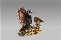 藏品(酒瓶系列：火雞與貓頭鷹)的圖片