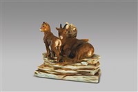 藏品(酒瓶系列：羊親子(棕色))的圖片