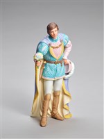 藏品(王子盛裝持花束)的圖片