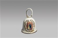 藏品(名畫釉彩宗教鈴--耶穌)的圖片