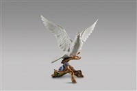 藏品(白鴿/粉紫花)的圖片