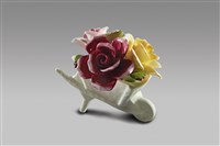 藏品(填土插花系列：玫瑰花車)的圖片